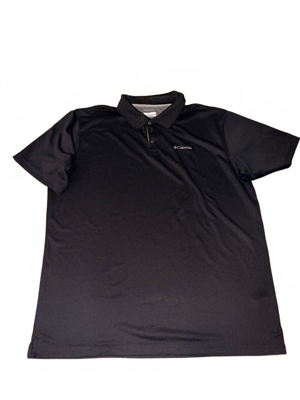 Columbia Men's Black Omni-Wick Polo Shirt Size 2XT/2TL